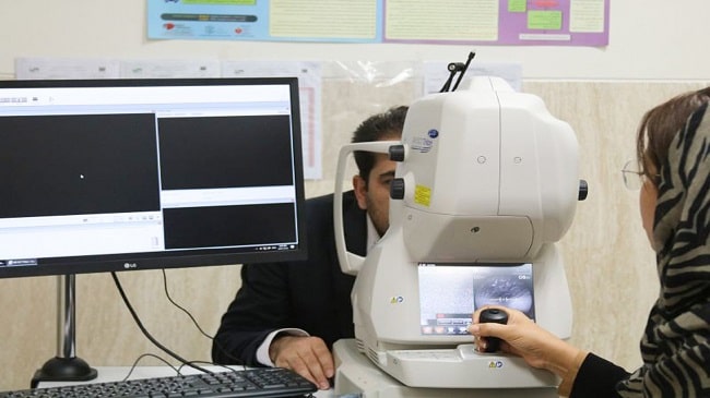 یک دستگاه OCT آنژیوگرافی در فارابی