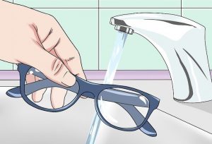 تمیز کردن عینک