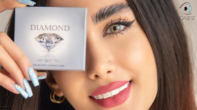 نکات مهم در هنگام خرید لنز رنگی دیاموند(Diamond)