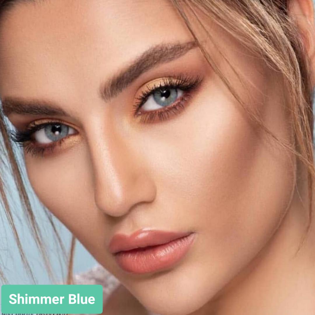 خرید Shimmer Blue (آبی دوردار)