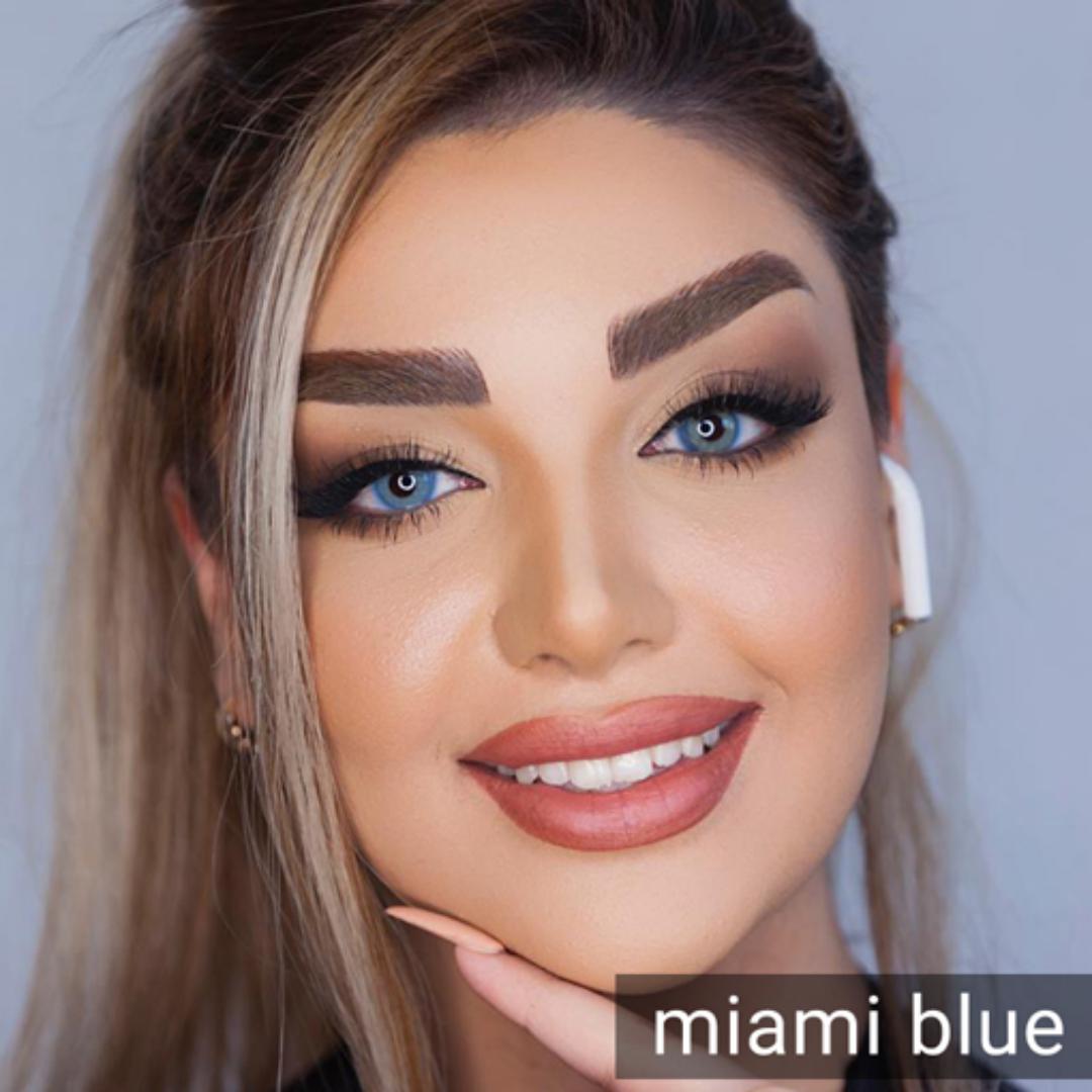 خرید Miami Blue  (آبی سبز تیله ای بدون دور)