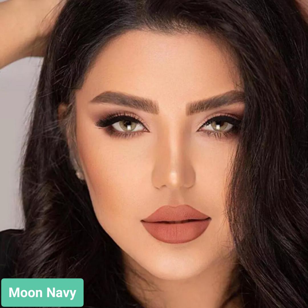 خرید Moon Navy (عسلی زیتونی بدون دور)