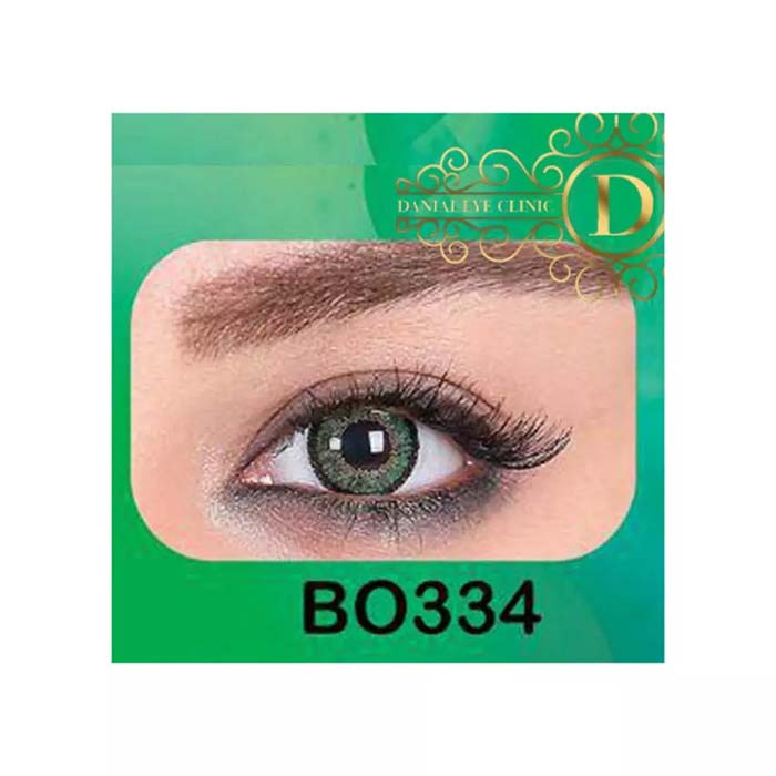 فروش لنز B0334 (سبز عسلی)   بهمراه قیمت امروز لنز طبی و قیمت امروز لنز رنگی
