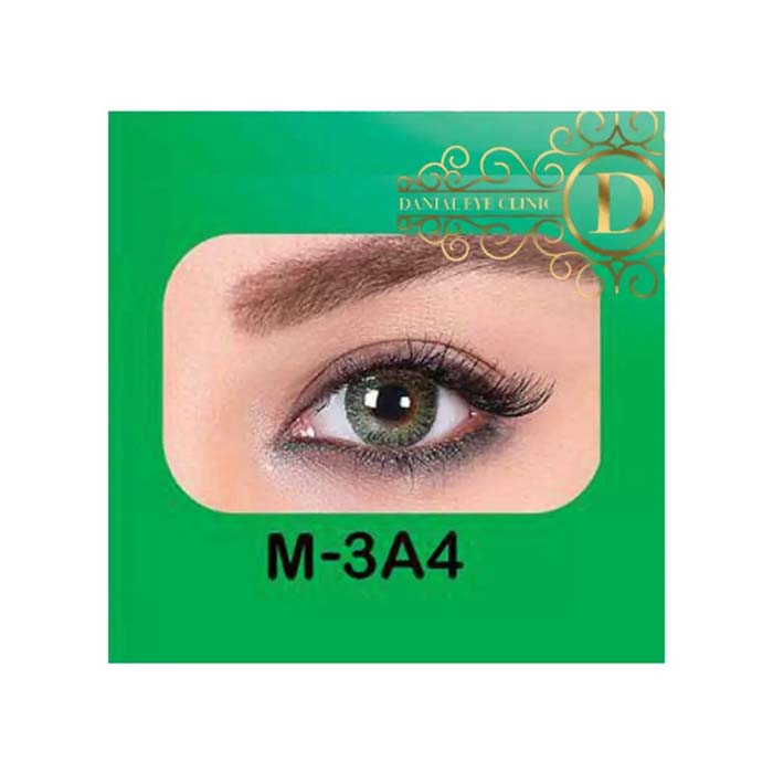 فروش لنز M3A4 (سبز عسلی)   بهمراه قیمت امروز لنز طبی و قیمت امروز لنز رنگی