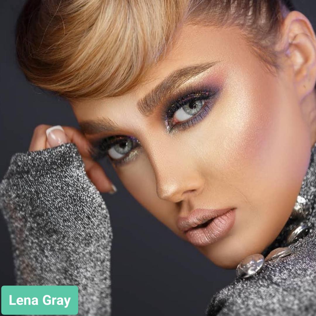 خرید Lena Gray (طوسی سبز دوردار)