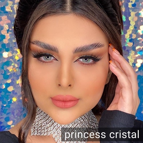 خرید Princces Cristal ( طوسی سبز دور محو)