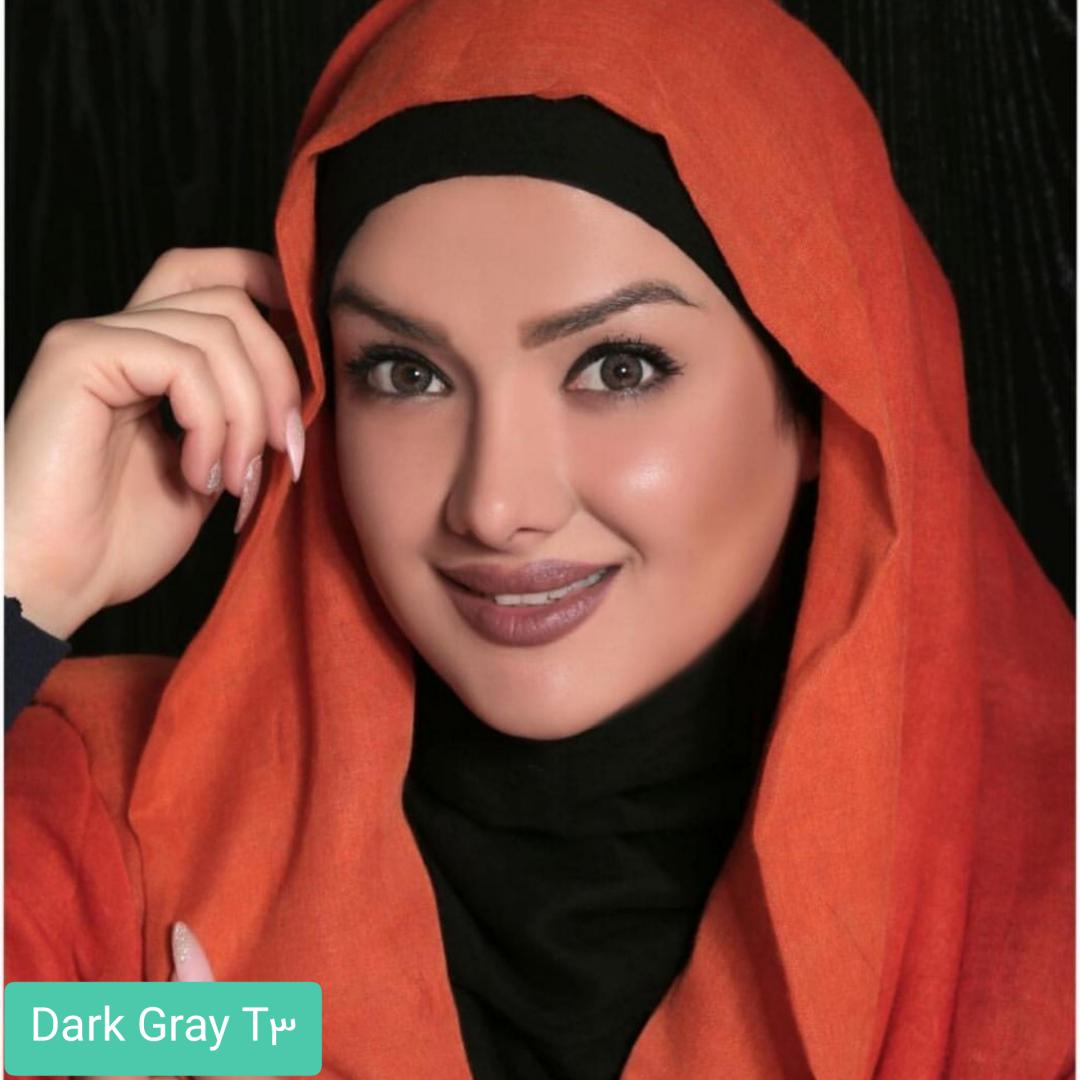 فروش لنز Dark Gray T3(طوسی عسلی) برند الگانس بهمراه قیمت امروز لنز رنگی و قیمت امروز لنز طبی