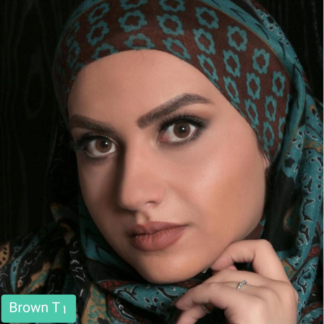 خرید Brown T1(قهوه ای بدون دور)