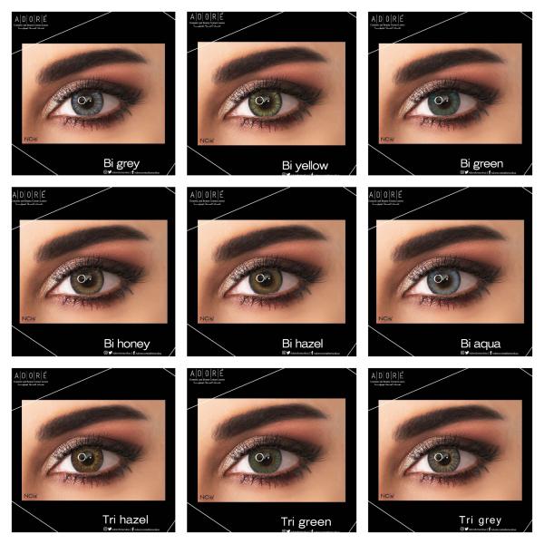 خرید و مشخصات لنز طبی رنگی فصلی ادور سری دوربینی (Ador)