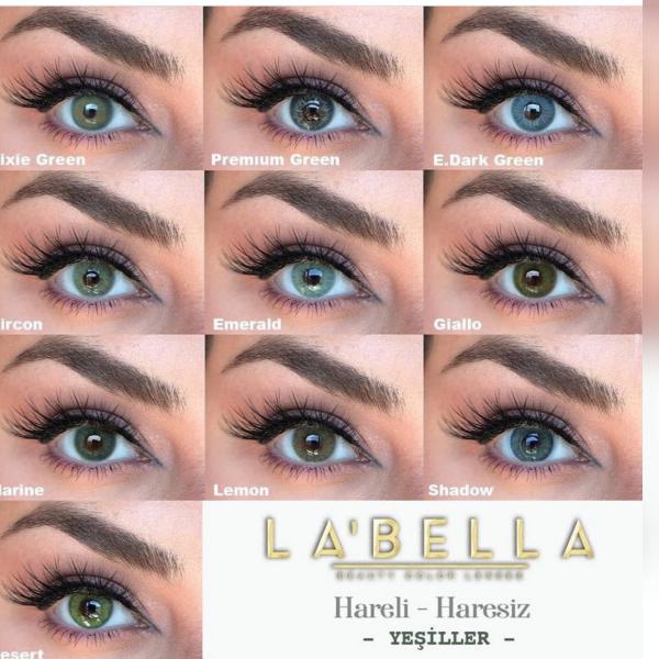 خرید و مشخصات لنز رنگی سالانه لابلا (Labella)