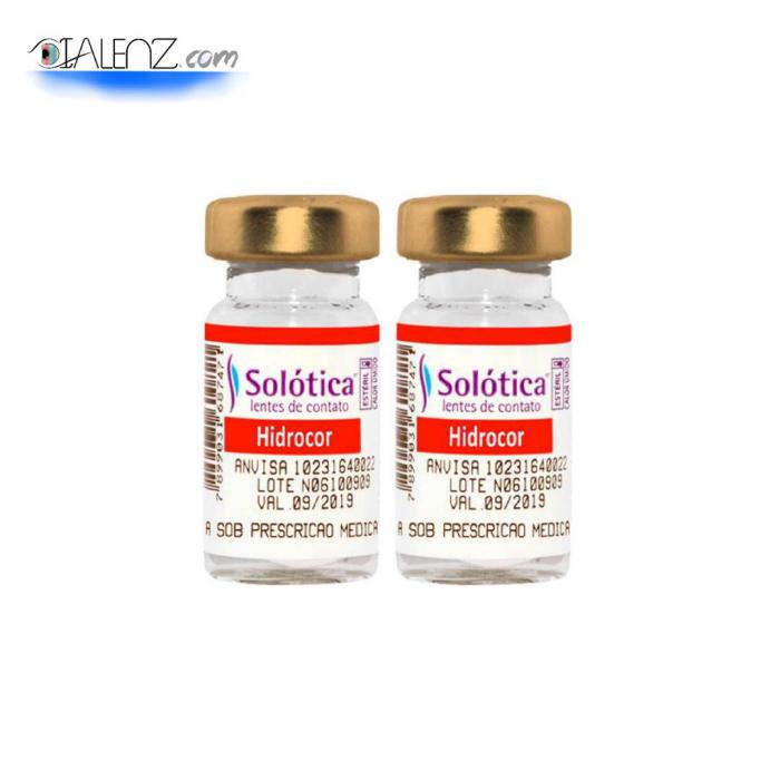 خرید و مشخصات لنز طبی رنگی سالانه سولوتیکا سری هیدروکور (Solotica)