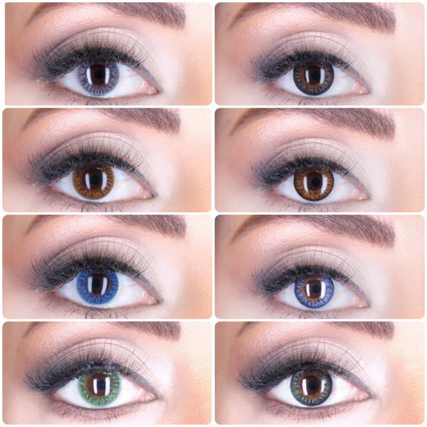 خرید و مشخصات لنز طبی رنگی سالانه مارشال (Pretty Eyes)