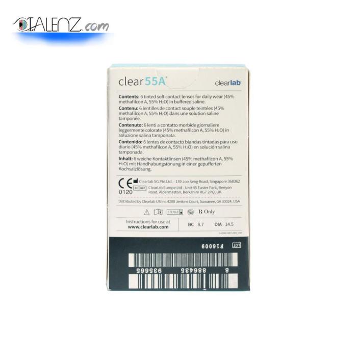 خرید و مشخصات لنز طبی فصلی آرین (Clear 55)