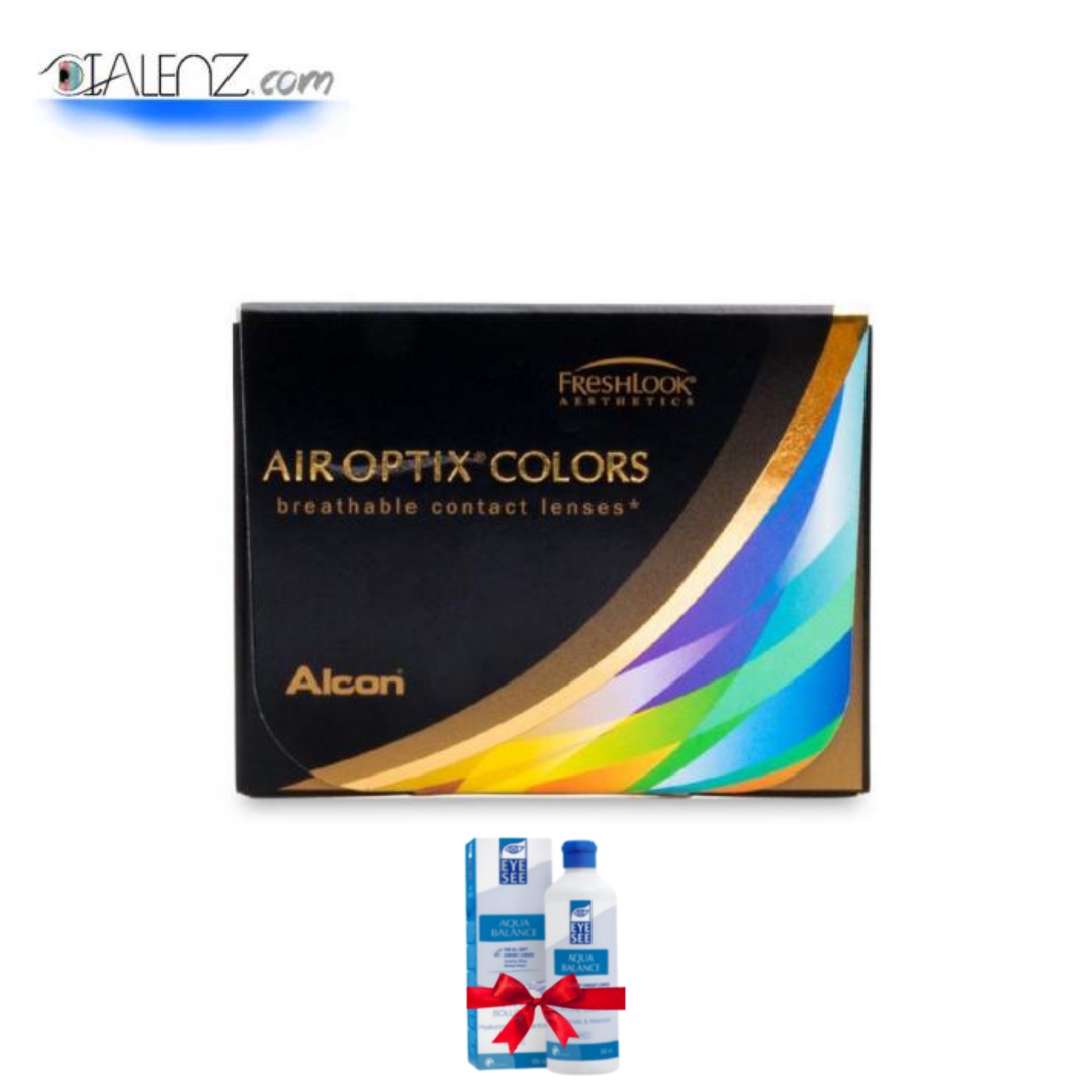 فروش و مشخصات لنز رنگی فصلی ایراپتیکس (Airoptix)