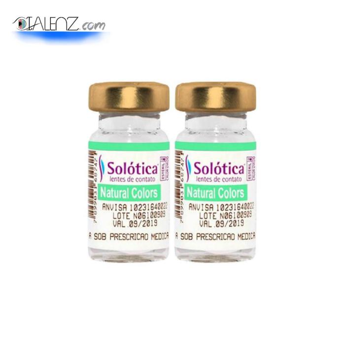 فروش و مشخصات لنز طبی رنگی سالانه سولوتیکا سری نچرال (Solotica)