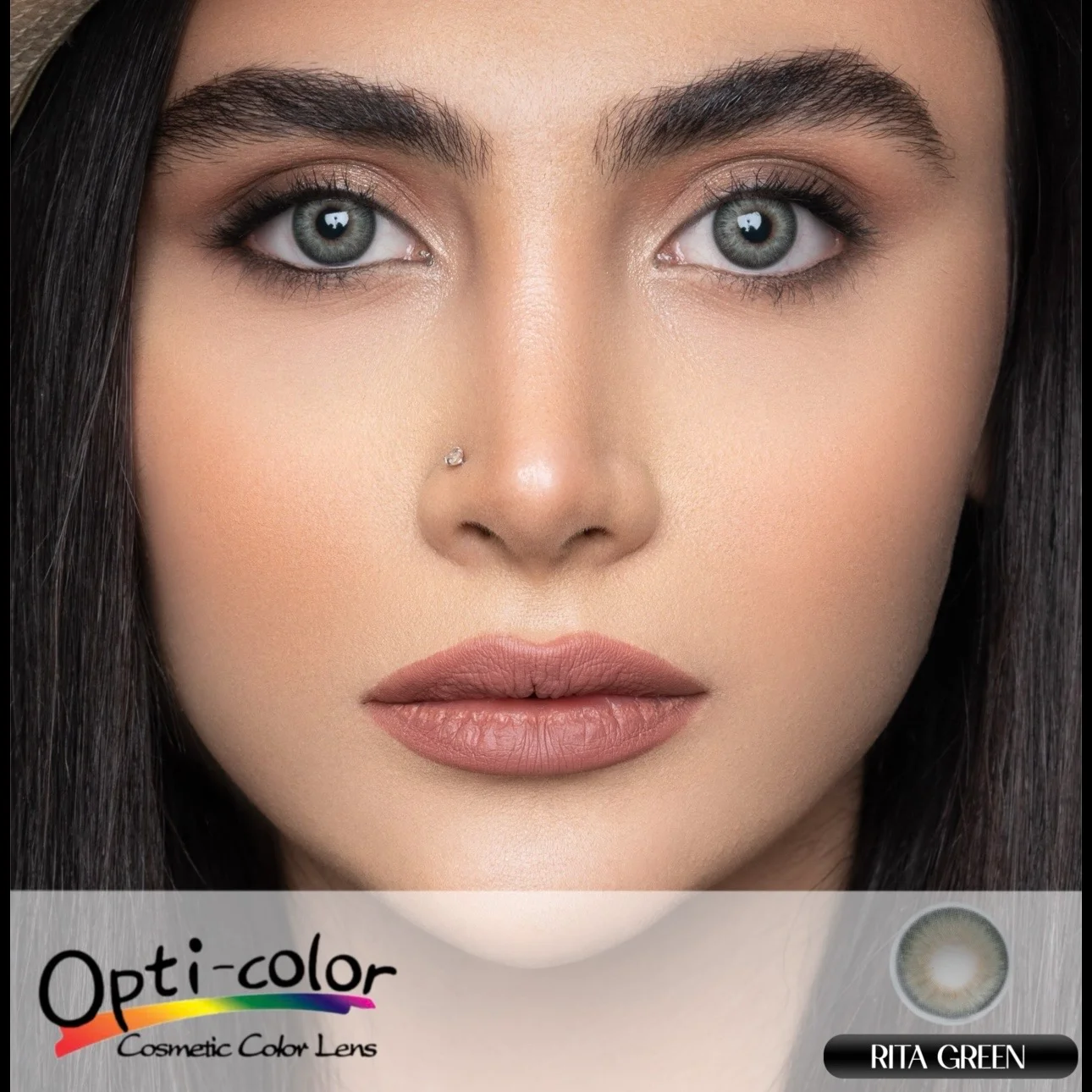لنز رنگی سالانه اپتی کالر (Opti Color)